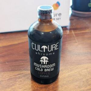 Culture Shrooms, Mushroom Cold Brew Coffee, 12Fl Oz