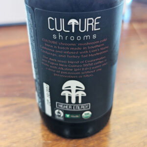 Culture Shrooms, Mushroom Cold Brew Coffee, 12Fl Oz