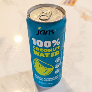 Jans 100% Coconut Water No Added Sugar, 11.15oz Cans